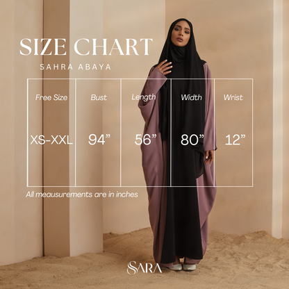 SAHRA ABAYA SET